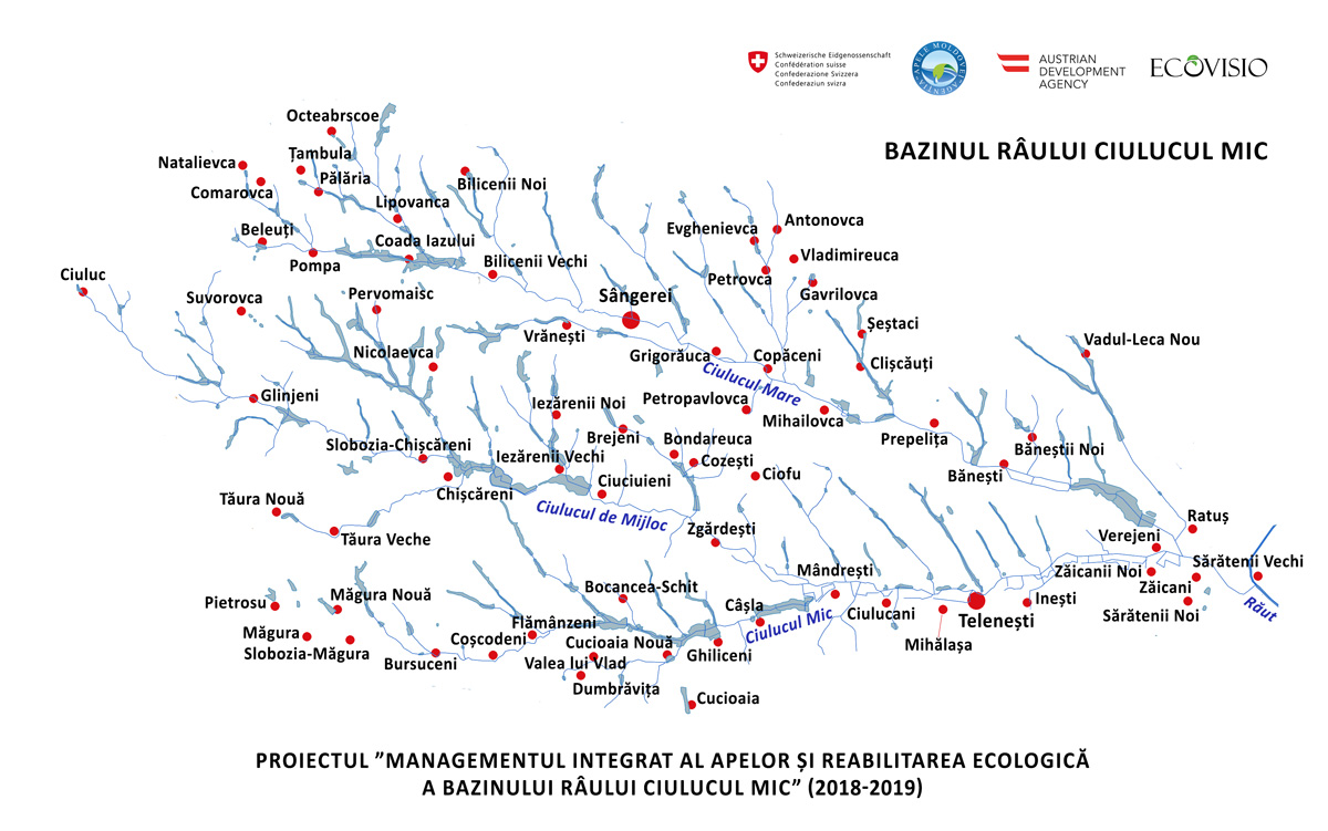 ActiveCiuluc harta bazinului